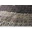 Hand-Knotted High-Quality Black and Cream Area Rug