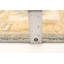 Tapis zone en laine brun/crème 5 pi 10 po x 8 pi 9 po one-of-kind-noué la main ushak new age