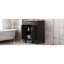 Meuble-lavabo 24 po avec lavabo supérieur, armoire de rangement moderne avec 2 portes à fermeture douce et tablette réglable, structure en bois massif-121302196