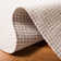 Bester Hand Woven Cotton Solid Color Rug