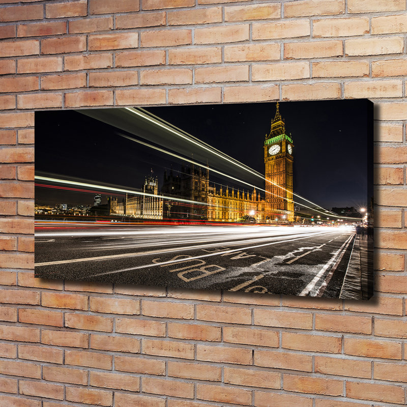 Big Ben London - Wrapped Canvas Print