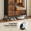 CD007 80cm Rolling Portable Wardrobe-125083444
