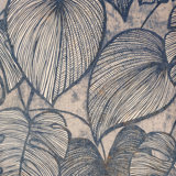 Julie Feels Home Collection Glitter/Shimmer Large Monstera Leaf Wallpaper Roll
