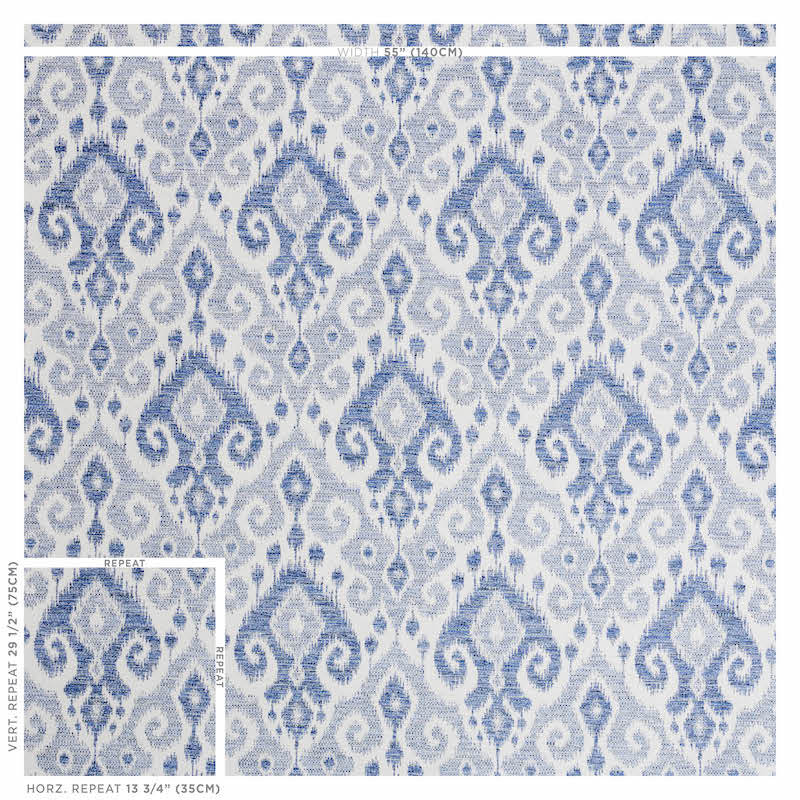 Tissu Dedra, Indigo
