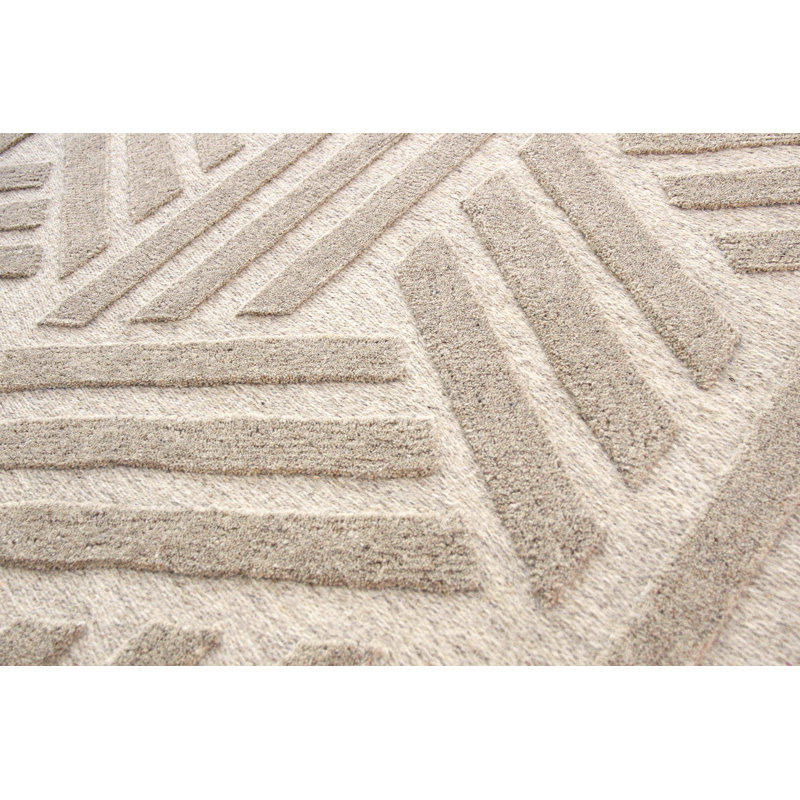 Marcenia Abstract Hand Woven Area Rug, Rectangle 200 x 290cm