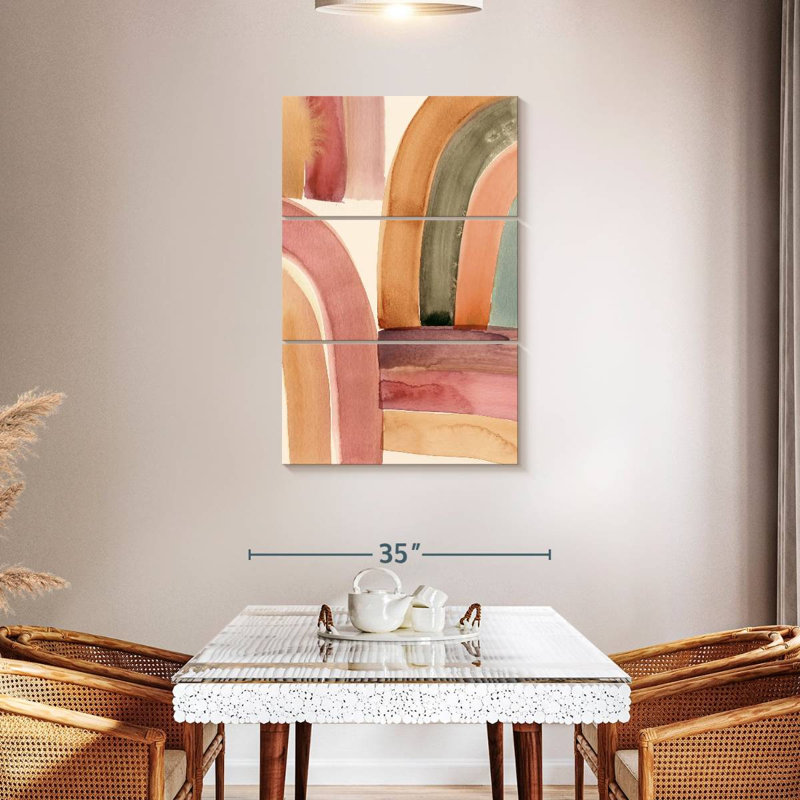 Avery Boho Rainbow Abstract, 45'' H x 28'' W