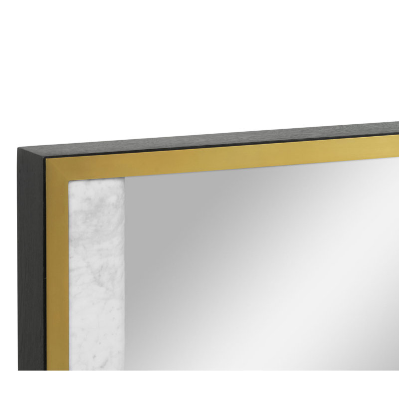Fusion Flat Marble Wall Mirror