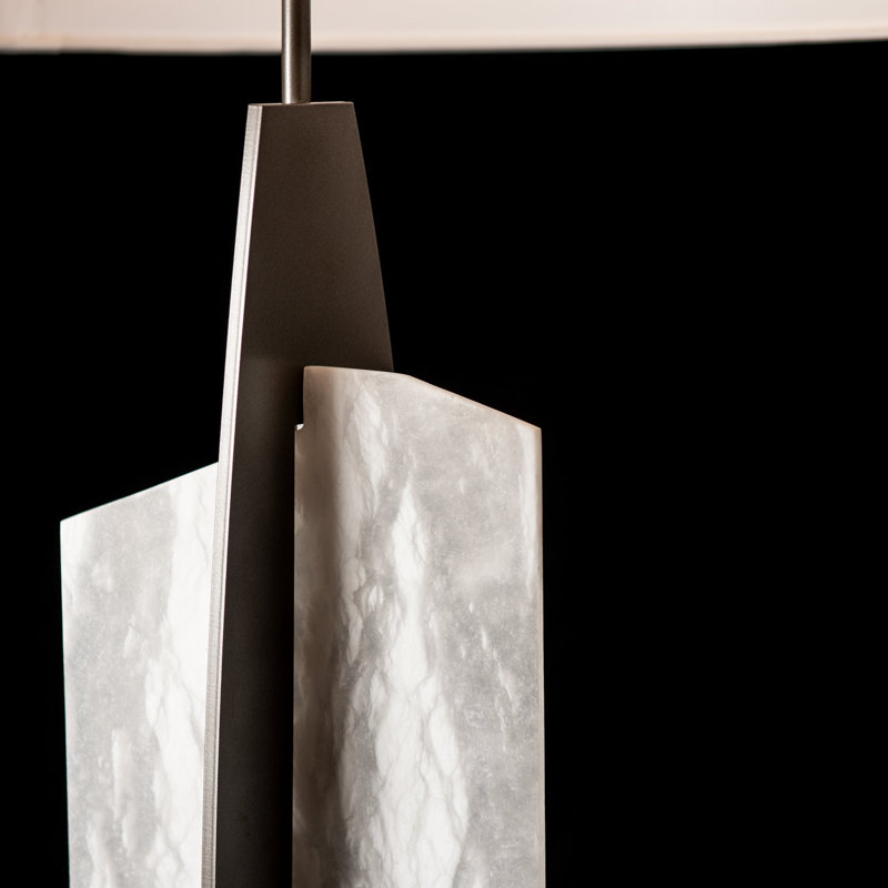 Volterra Standard Table Lamp by Paul Marr Hilliard, Dark Smoke