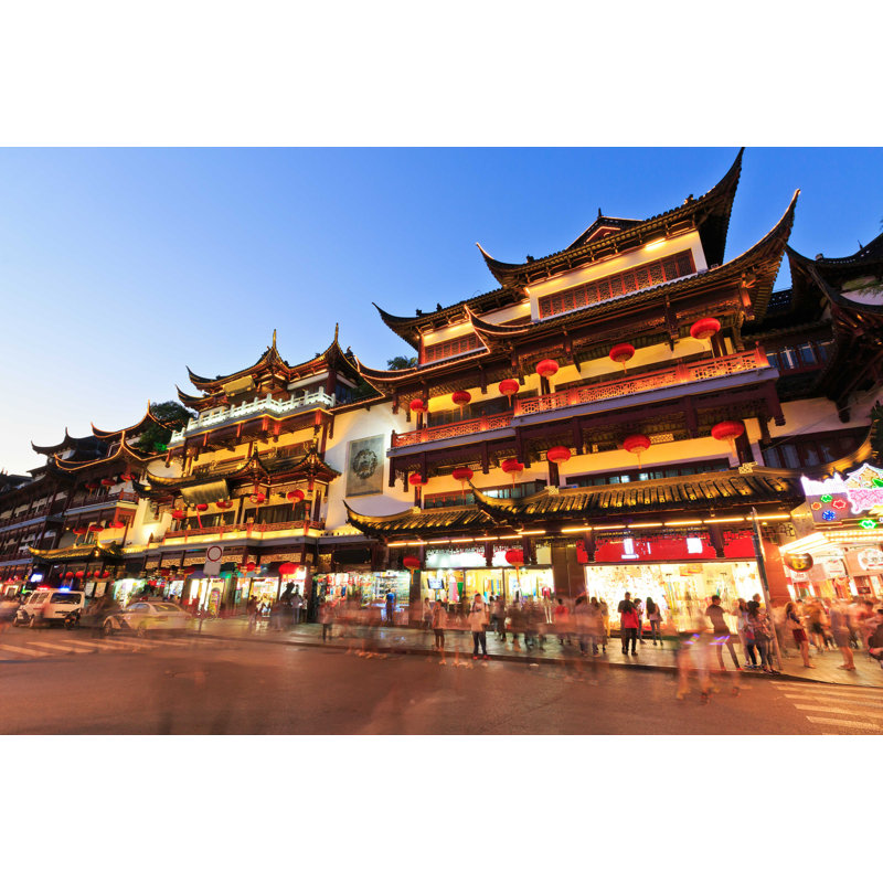 «Yuyuan Garden» de Zhaojiankang, photographie de toile tendue, H 12 po x l 18 po