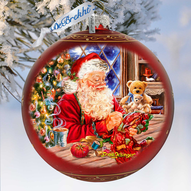 5.5'' Glass Ball Ornament