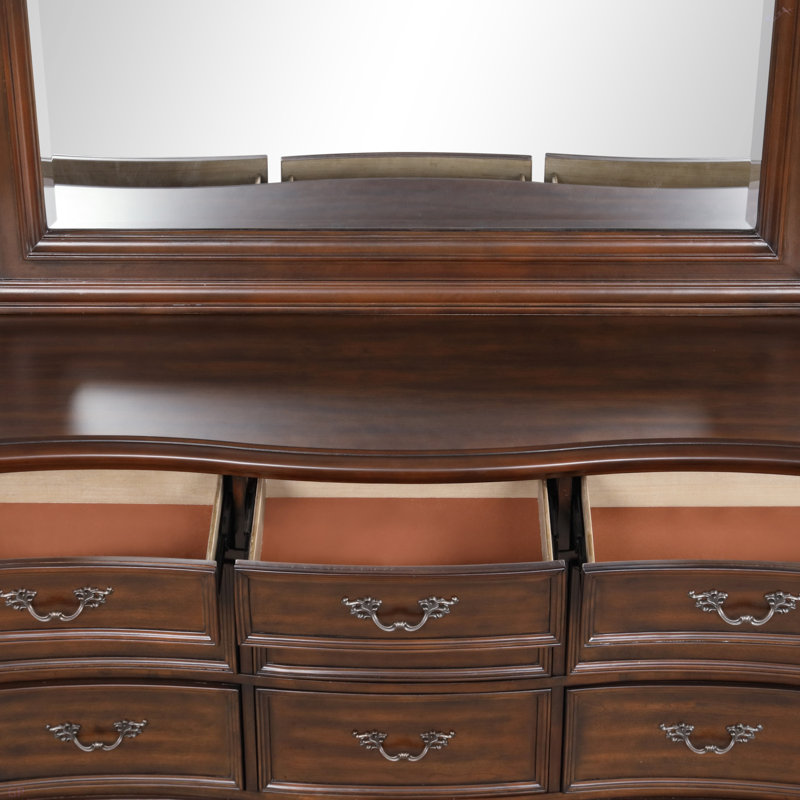 Commode moderne pour chambre à coucher, Cerisier