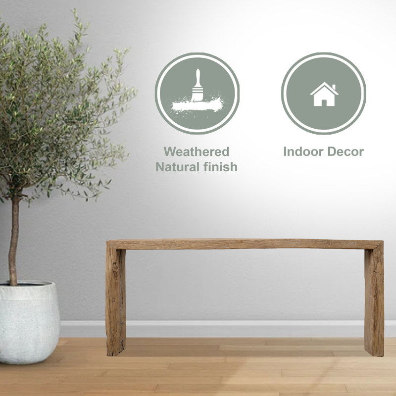 72'' W Solid Wood Console Table