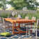 Alyisa Extendable Rectangular Eucalyptus Outdoor Dining Table