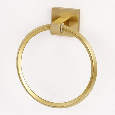 Contemporary II Wall Mounted Towel Ring