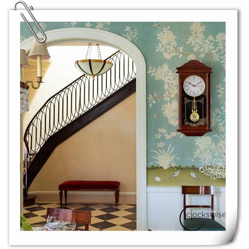 Wall Clock, Brown
