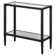 Hera Rectangular Side Table With Mirrored Shelf