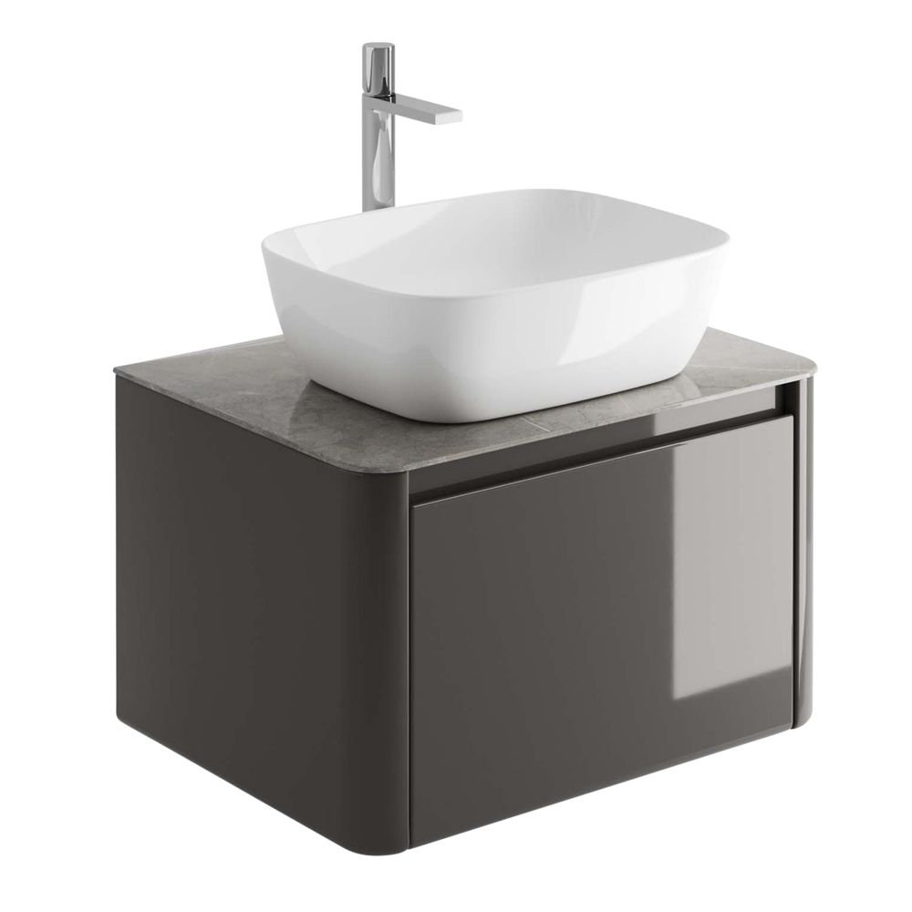 650mm Wall Hung Single Vanity