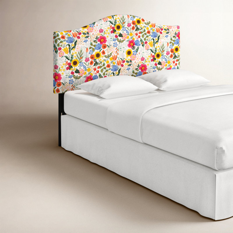 Tête de lit Mayfair, Double, Rpc Blossom Blush Linen