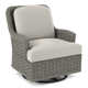 Somerset Upholstered Swivel Accent Chair
