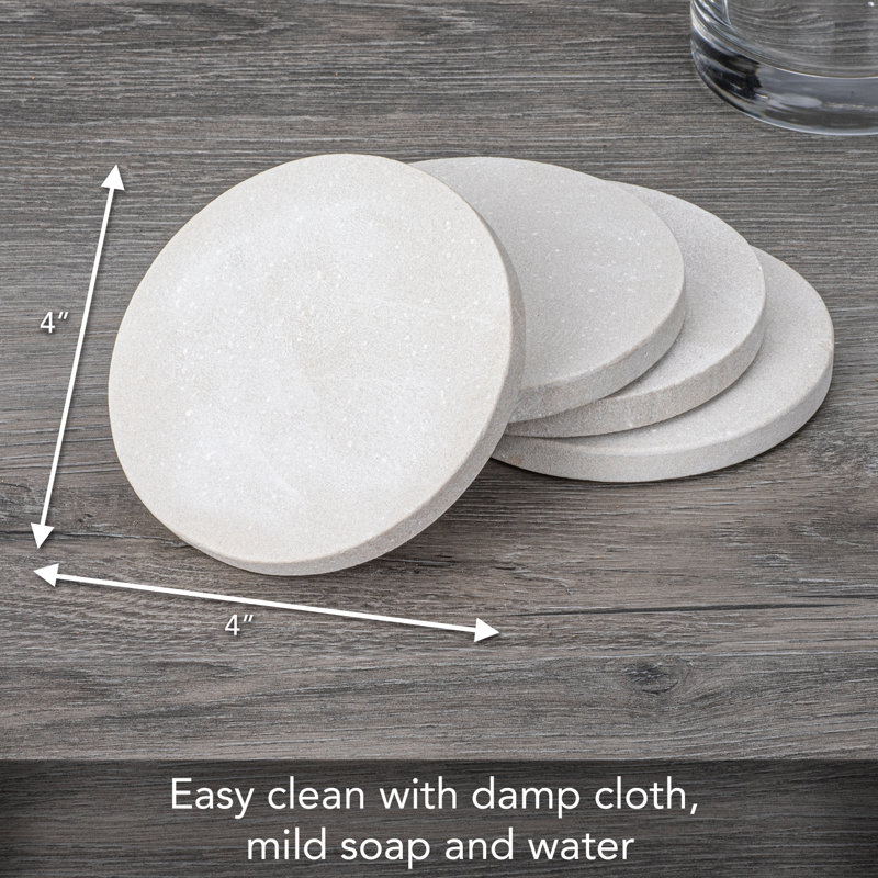 Ensemble de sous-verres en grès naturel Thirstystone