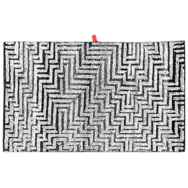 Contemporary, Stuart Street Collection One-of-a-Kind Rectangle 2' X 3'1" Hand Knotted Area Rug
