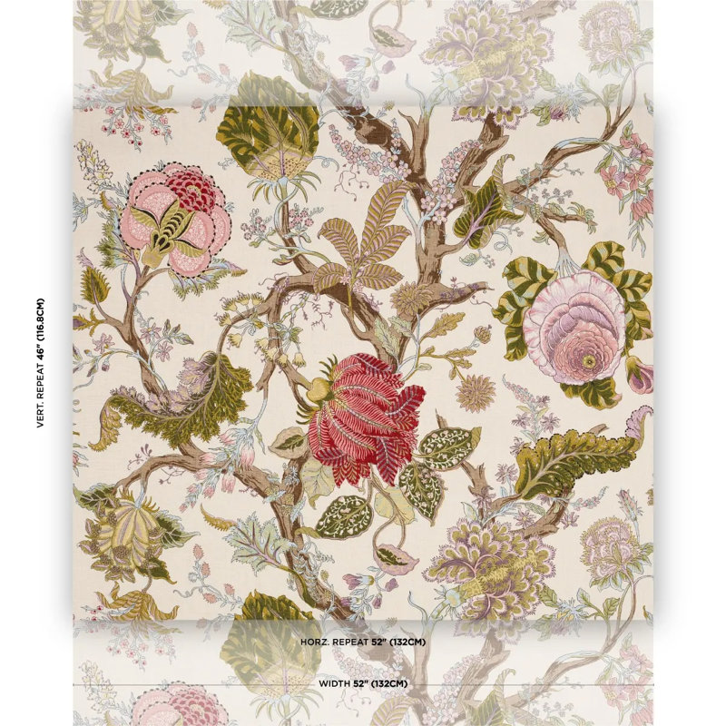 Indian Arbre Fabric, Spring