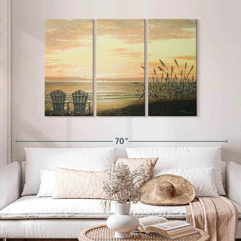 Chaises Gillard Sunset, H 32 po x l 50 po