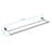 23.6'' Stainless Steel Wall Mount Towel Bar - Simple Appearance, Easy Installation, For Multiple Rooms In Home Modern Look, To Install,-1060038394