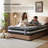 QUEEN 12 Inch Shadow Hybrid Mattress, Medium-Plush Euro Top, Gel Memory Foam for Pressure Relief & Motion Isolation, CertiPUR-US Certified-1415662450-1415662451
