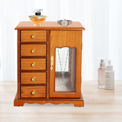 Manufactured Wood Jewelry Box +
