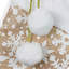 Chaussette de Noël paillettes et pompons scintillantes