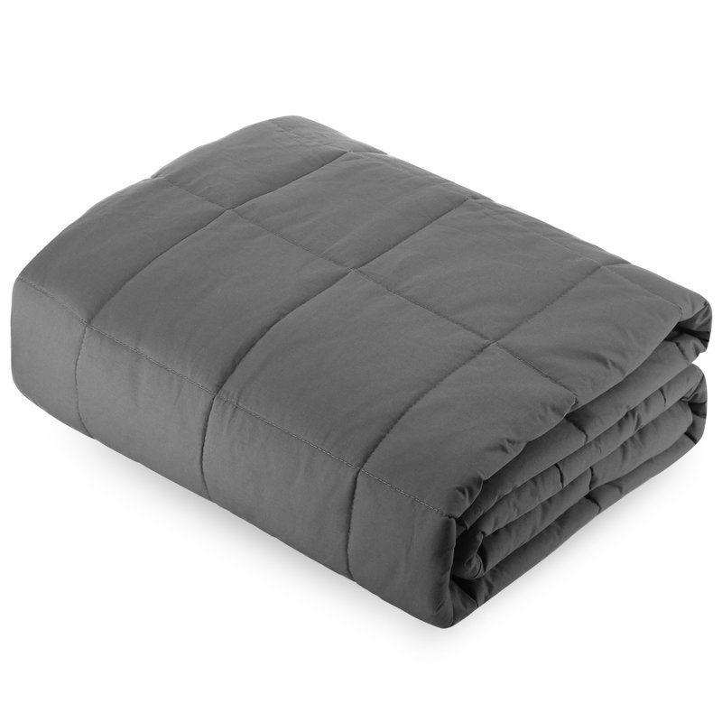 Weighted Blanket Weighted Blanket, Gray, Twin