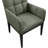 Adrian Vegan Leather Dining Arm Chair-58339051-58339048