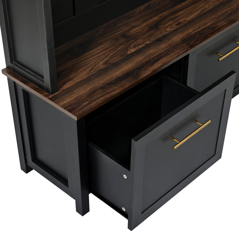 4-in-1 Hall Tree with Multiple Storage Space