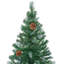 Frosted Christmas Tree Christmas Display Tree with LEDs and Ball Set