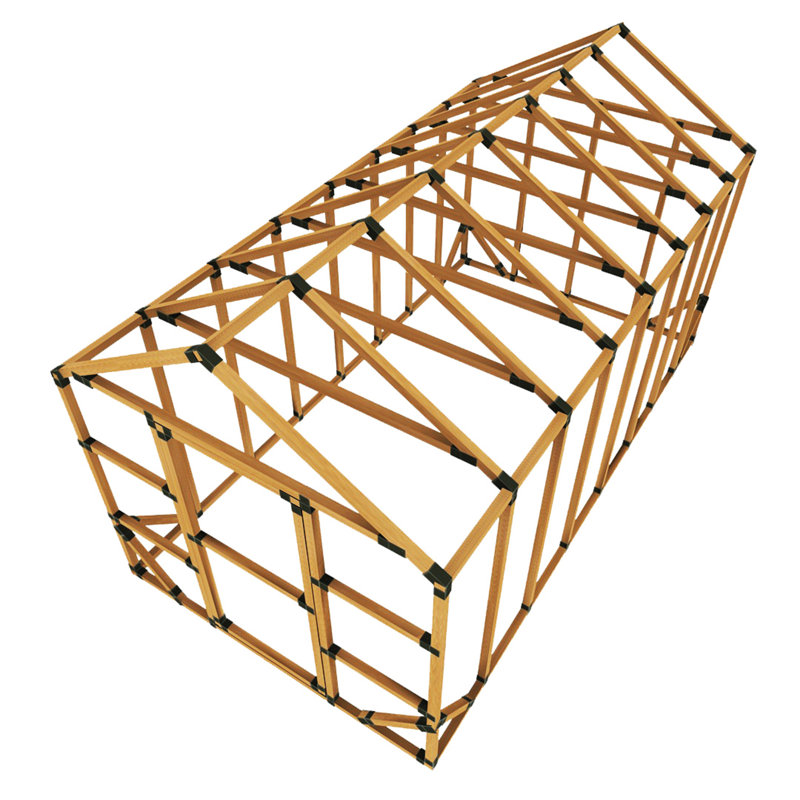 Ensemble de remise à faire soi-même l 8 pi x P 16 pi