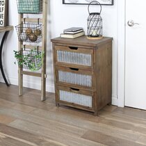 Mini 3-Drawer Storage Unit, 8.50 x 7.25 x 7 Inches