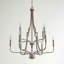 Lustre classique / traditionnel à 10 lumières de style bougie Dawson