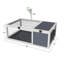 Cage polyvalente pour les reptiles avec de multiples fonctionnalités pour les animaux de compagnie-908679642
