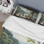 Ensemble de housse de couette en microfibre / polyester Japon Art Teahouse Serenity-413720691
