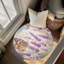 Tapis tressé Blooming Wings-789878912