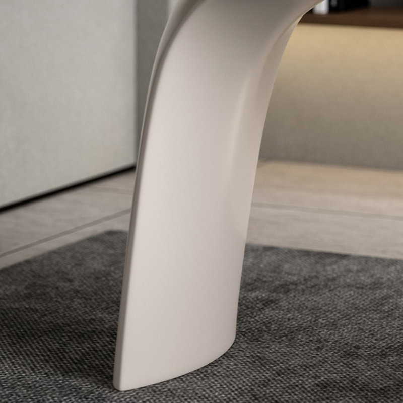 Bureau d'ordinateur moderne de luxe, Blanc, H 29,53 po x l 62,99 po x P 27,56 po