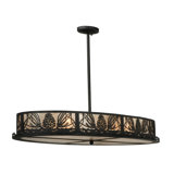 Greenbriar Oak 8 - Light Chandelier