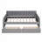 Twin Size Upholstered daybed with Drawers-13690624