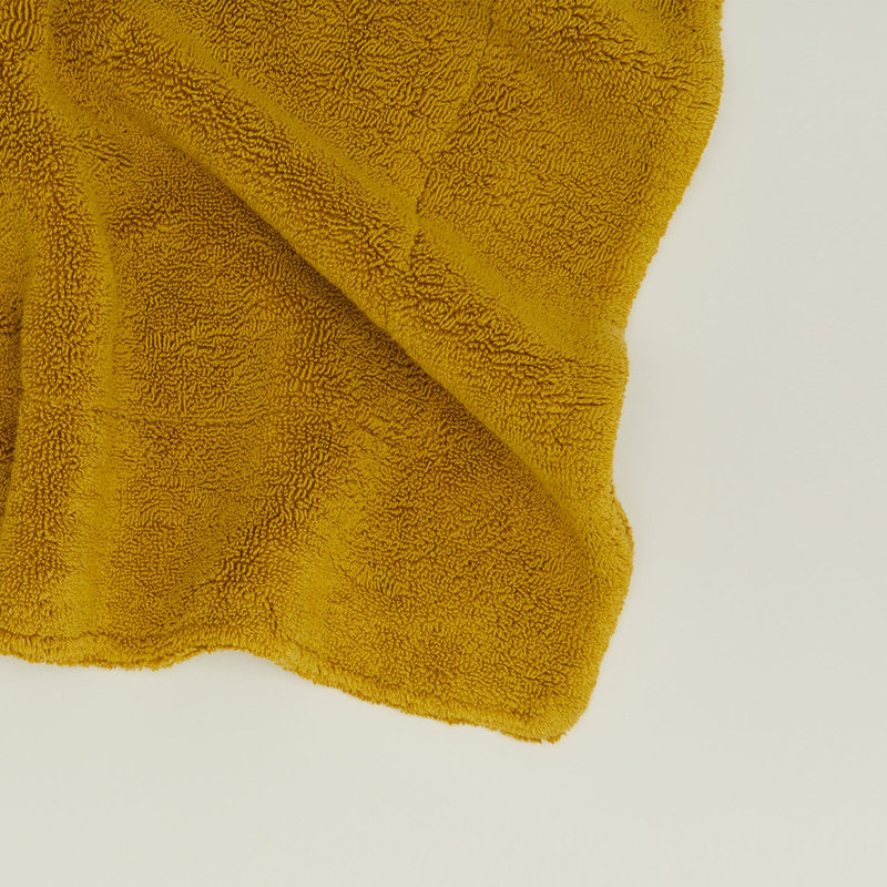 Cotton Bath Mat, Mustard