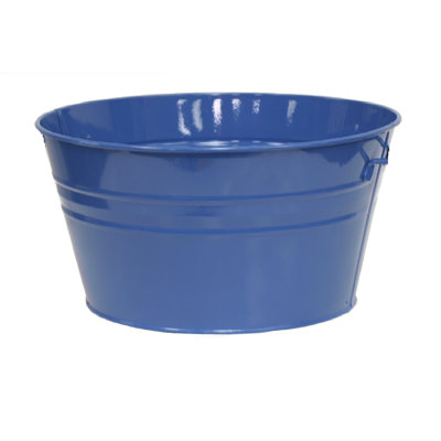 Enameled Galvanized Steel Planter
