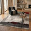 Tapis gris à motif abstrait Dillup-Jones-28940851