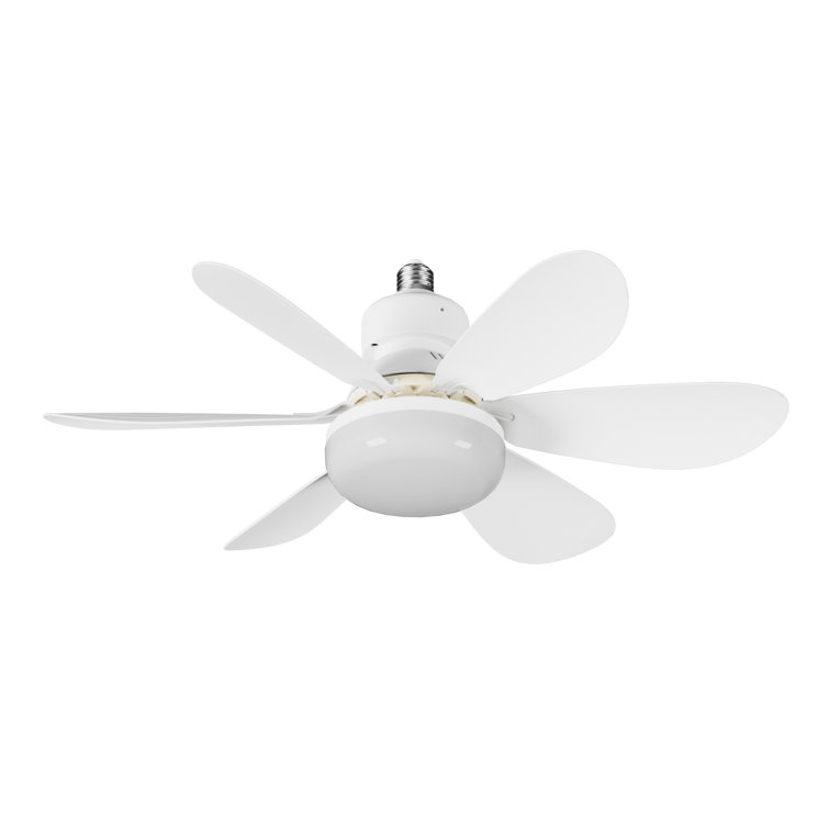 Balcony E26 Socket Ceiling Fan With Light