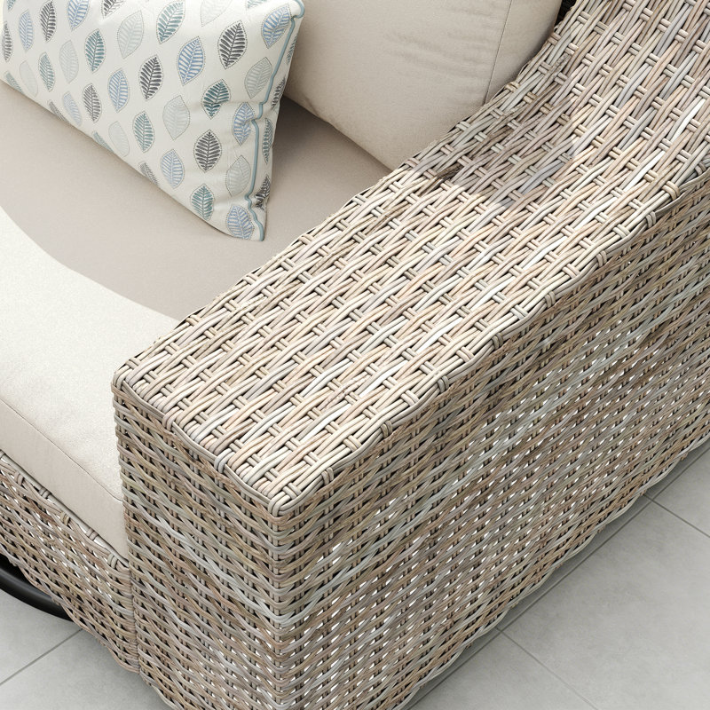 Chaise berçante pivotante à 360 ° Chayenne