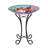 Solar Cardinal Bird Bath